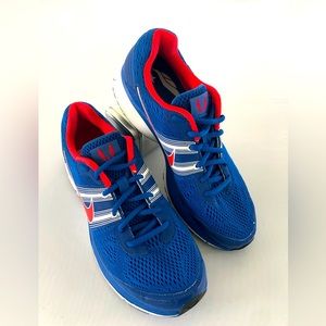 Nike Zoom sneaker , USA track and Field , Blue/Red , size 9
